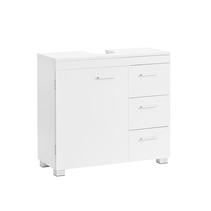 Valamu kapp 70x30x64cm, valge Vannitoakapid