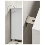 Valamu kapp 70x30x64cm, valge Vannitoakapid