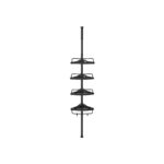 Nurgariiul 35x25x(85-305)cm must Vannitoariiulid