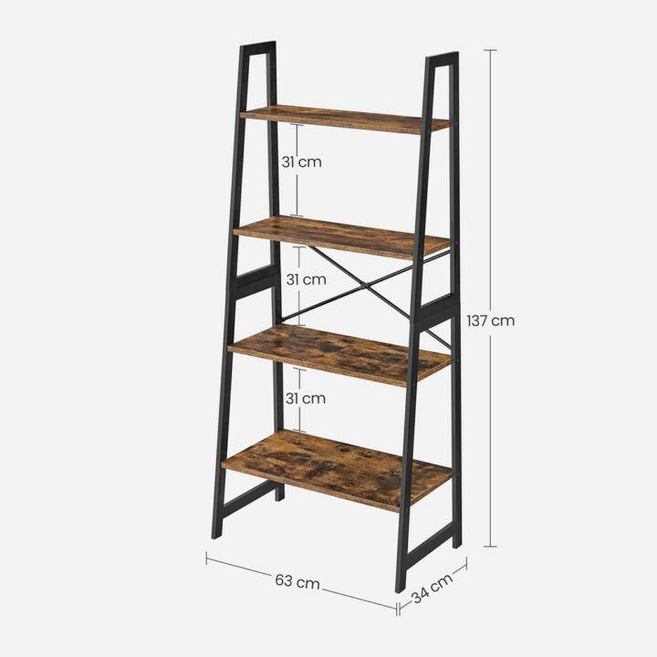 Seisev riiul 140×63.5×35.5cm Seinariiulid