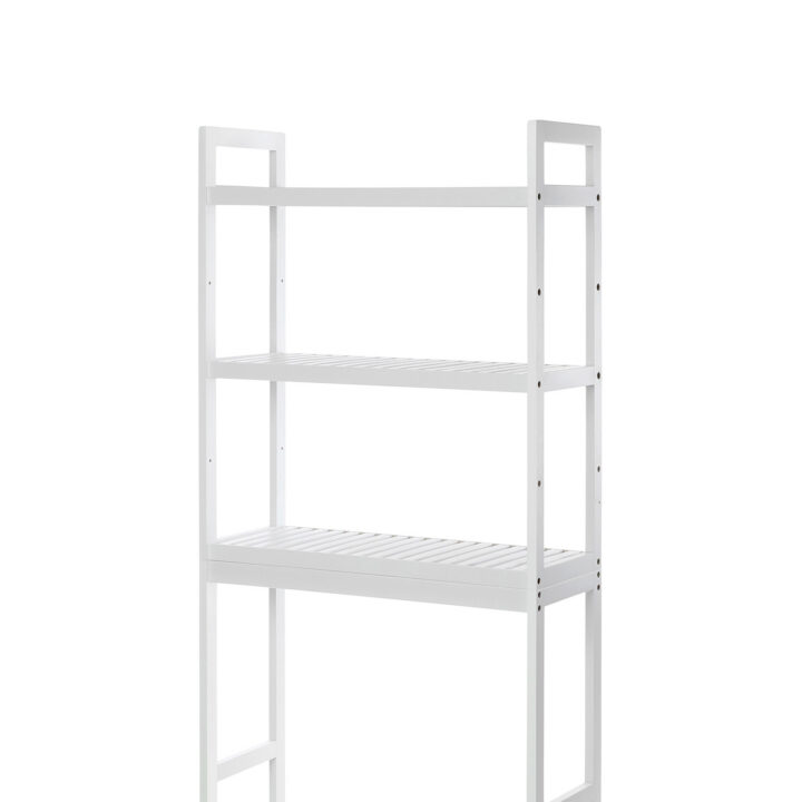 Vannitoariiul 63×26.1x170cm valge Vannitoariiulid