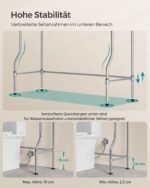 Hoiustamisriiul 83x30x179cm hall Vannitoariiulid