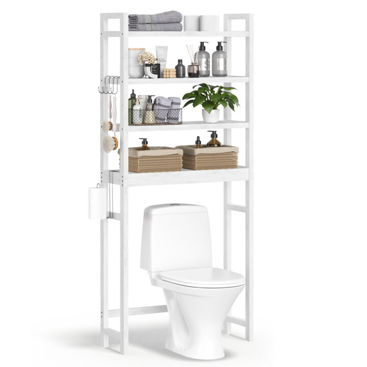 Hoiustamisriiul 63x26x185cm hall Vannitoariiulid