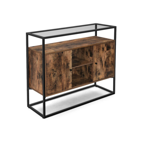 Hoiukapp 100x35x80.5cm antiik, must Köögikapid