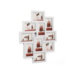 Fotoraam 60×49.3×3.6cm valge Pildiraamid