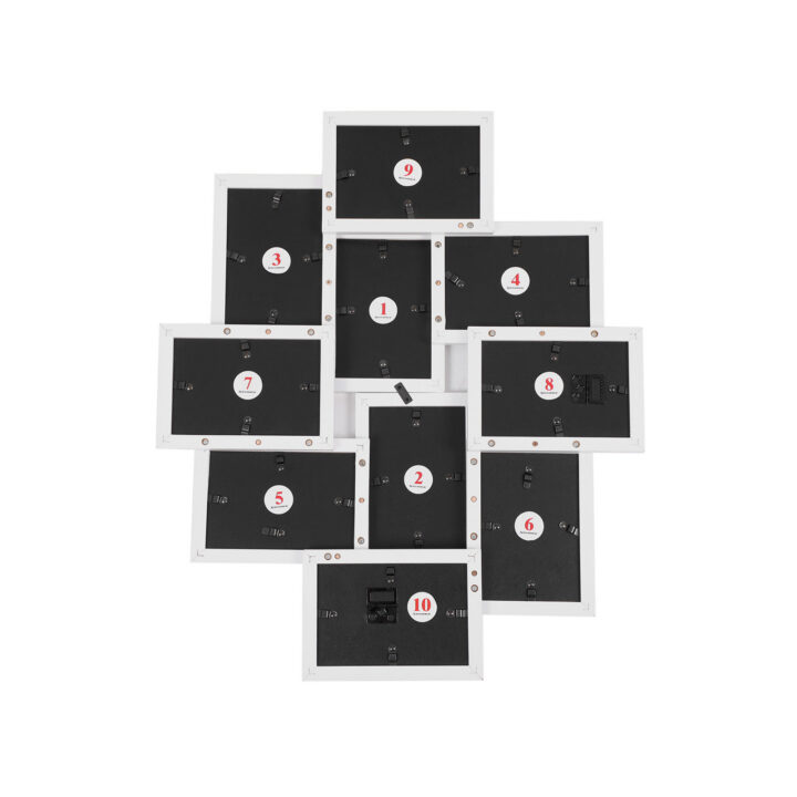 Fotoraam 60×49.3×3.6cm valge Pildiraamid