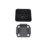 Seisujalats ja kate 11.2×11.2cm hall, must Päikesevarjud ja jalad