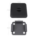 Seisujalats ja kate 11.2×11.2cm hall, must Päikesevarjud ja jalad