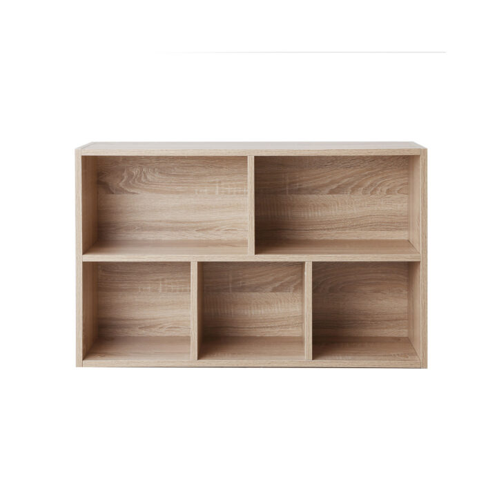 Raamatukapp 80x50x24cm, looduslik Raamaturiiulid