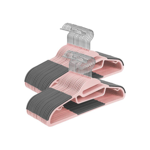 Plastikust riidepuud 41.5×23.5×0.6cm roosa Plastikust riidepuud