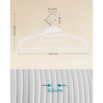 Plastist riidepuud 41.5×21.5×0.5cm Riidepuud