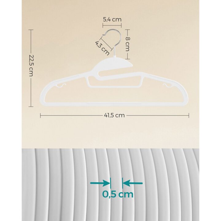 Plastist riidepuud 41.5×21.5×0.5cm Riidepuud