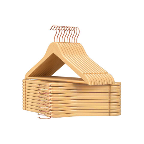 Puidust riidepuu 44.5×1.2x23cm looduslik Puidust riidepuud