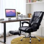 Kontoritool 71.5×65.5x(123.5-133.5)cm must Kontoritoolid