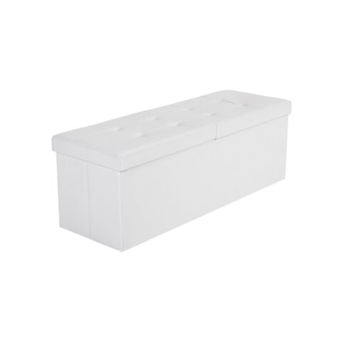 Hoiukastiga tumba 110x38x38cm valge Tumbad