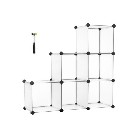 Plastikust hoiukastid 93x31x93cm valge Pesukorvid ja hoiukastid