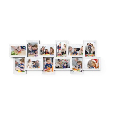 Fotoraam 33x89x2.5cm valge Pildiraamid