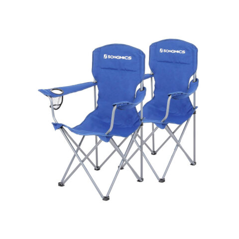 Telkimistoolid  76×51.5×95.5cm sinine Aiatoolid