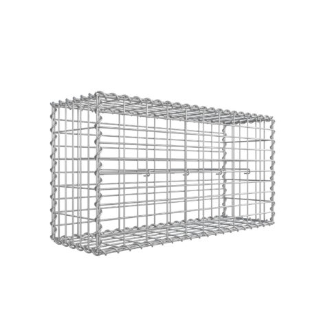 Aiavõrk 100x50x30cm hõbe Aiaväravad ja aiavõrgud