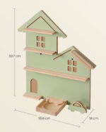 Toniebox riiul 55.8x18x60cm hall Laste riiulid