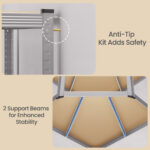 Riiulid Elutoamööbel Homewell 15