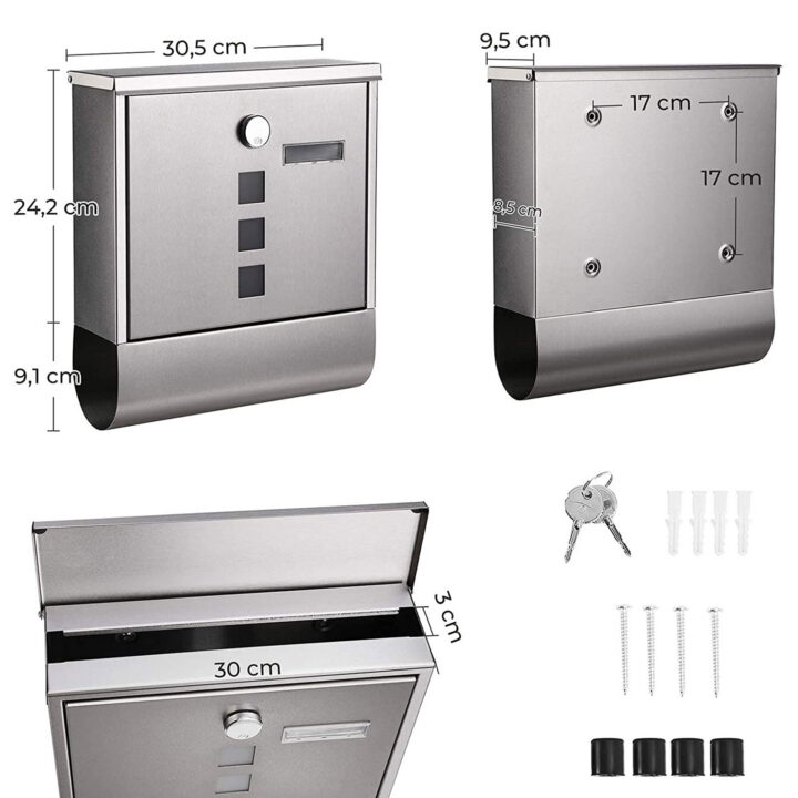 Postkast 30.8x10x33.8cm nahatoon s Postkastid