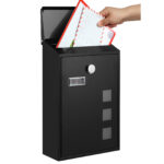 Postkast 25.5×11.5×39.5cm must Postkastid