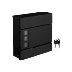 Postkast 37×10.5x37cm must Postkastid