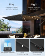 Terrassi päikesevari Aiamööbel Homewell 10