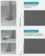 Külgmine varikatus Aiamööbel Homewell 15