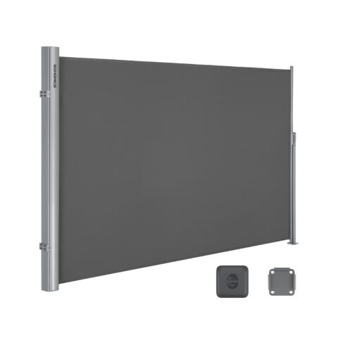 Külgvarikatus 160x350cm hall Varikatused ja aiatelgid
