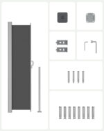 Külgmine varikatus Aiamööbel Homewell 15