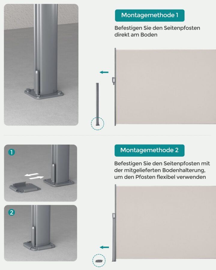 Külgvari 180x350cm hall Varikatused
