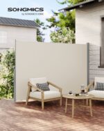 Külgvarikatus 200x350cm hõbe Varikatused