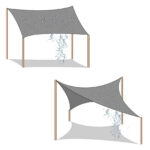 Varikatus 300x500cm kollane Varikatused