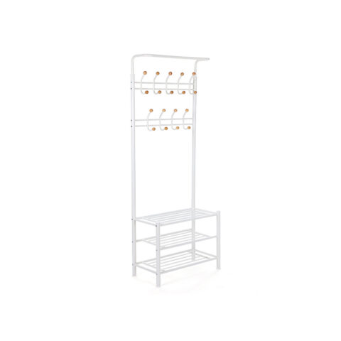 Riidestange 68.5×35.8x187cm valge Riidestanged