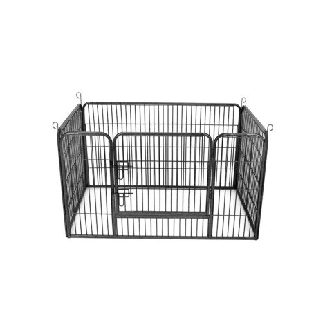 Koeraaedik 122x80x70cm hall, hall Koeraaedikud