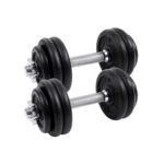 Hantlid 2x15kg 35x16x16cm must,must Hantlid ja jõupingid