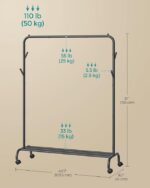 Riidepuu 103.5x39x155cm Riiulid