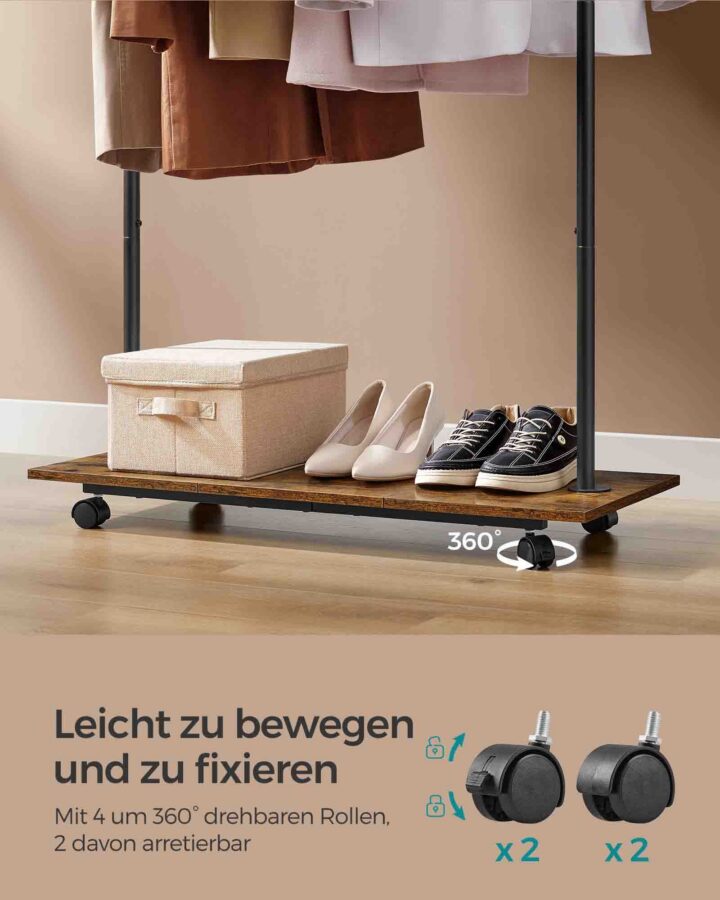 Riidede riiul 98.5x35x160.3cm Riiulid