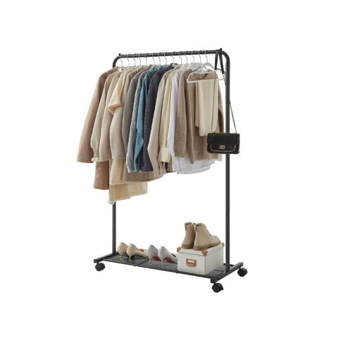 Riidestange 90.5×40.5x158cm must Riiestanged ja nagid