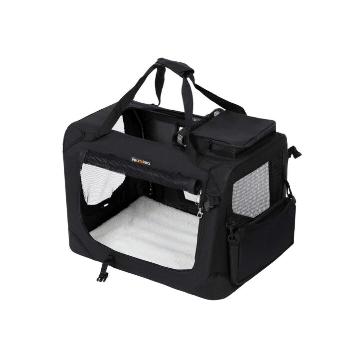 Koerakuut 102.0×69.0x69.0cm must Kasside transportkorvid ja puurid
