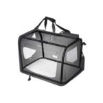 Koerakuut 102.0×69.0x69.0cm must Kasside transportkorvid ja puurid