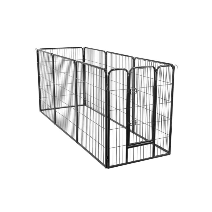 Koeraaedik 240x80x100cm must Koeraaedikud