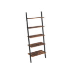 Redelriiul 64×34.2×186.5cm antiik, must Seinariiulid