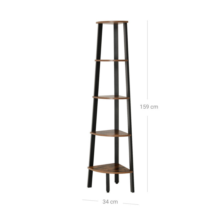 Nurgariiul 37.2×37.2x159cm antiikne, must Nurgariiulid