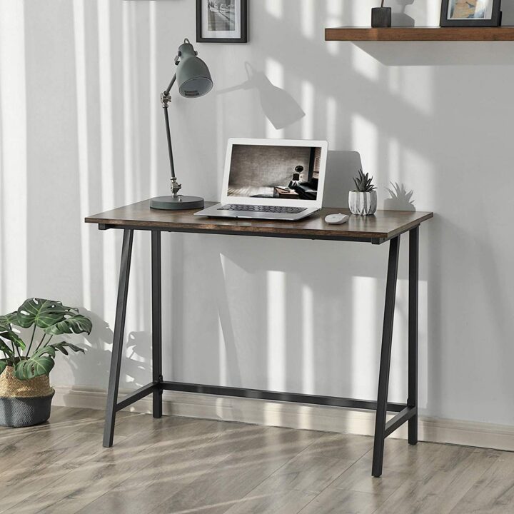 Arvutilaud 100x50x75cm antiik, must Arvutilauad