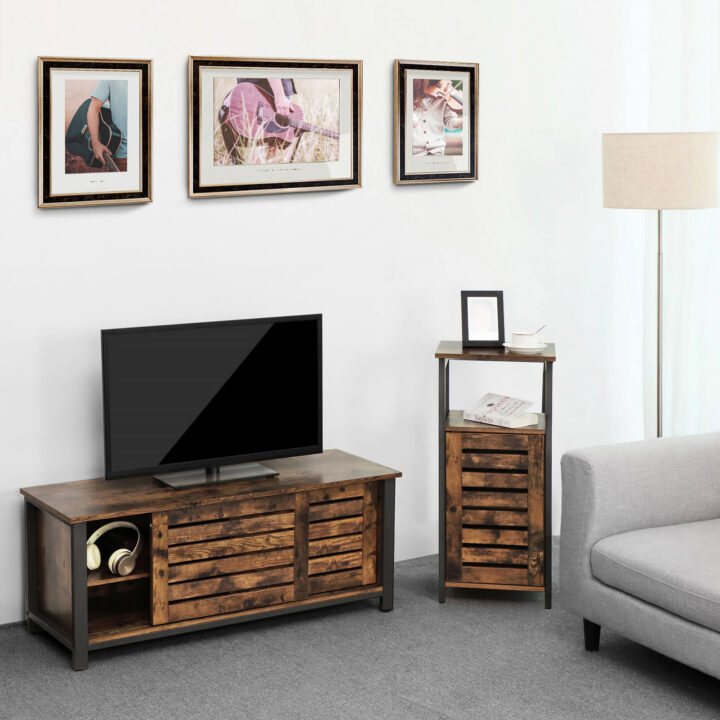 TV alus 110x40x45cm antiikne, must TV-alused