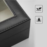 Kellakarp 30×11.2x8cm must, beež Kellakarbid