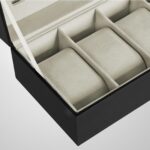 Kellakarp 30×11.2x8cm must, beež Kellakarbid